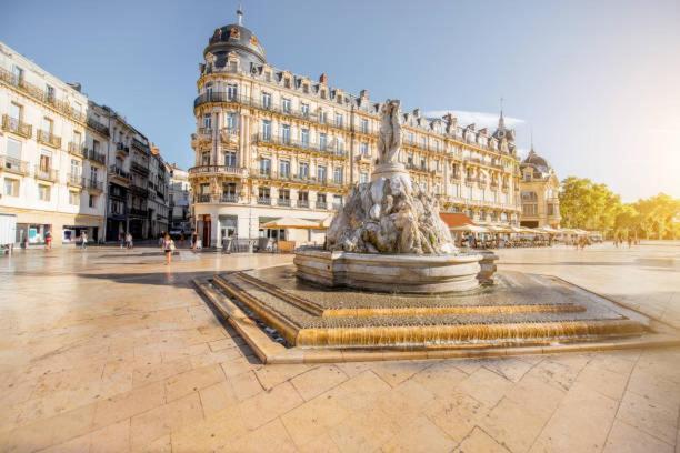 Ferienwohnung Le Studio De La Comedie, Montpellier, Hyper-Centre Exterior foto