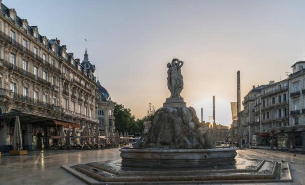 Ferienwohnung Le Studio De La Comedie, Montpellier, Hyper-Centre Exterior foto